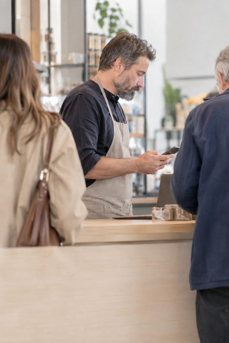 Vous suivez tout depuis l'app
